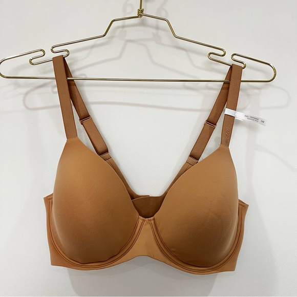 Aerie Full Coverage Lightly Lined Bra Size 34D Underwire Beach Dune Real Free - Picture 1 of 8